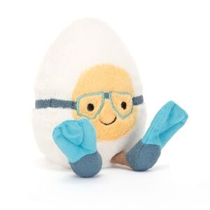 NWT Jellycat Amuseables Boiled Egg Scuba